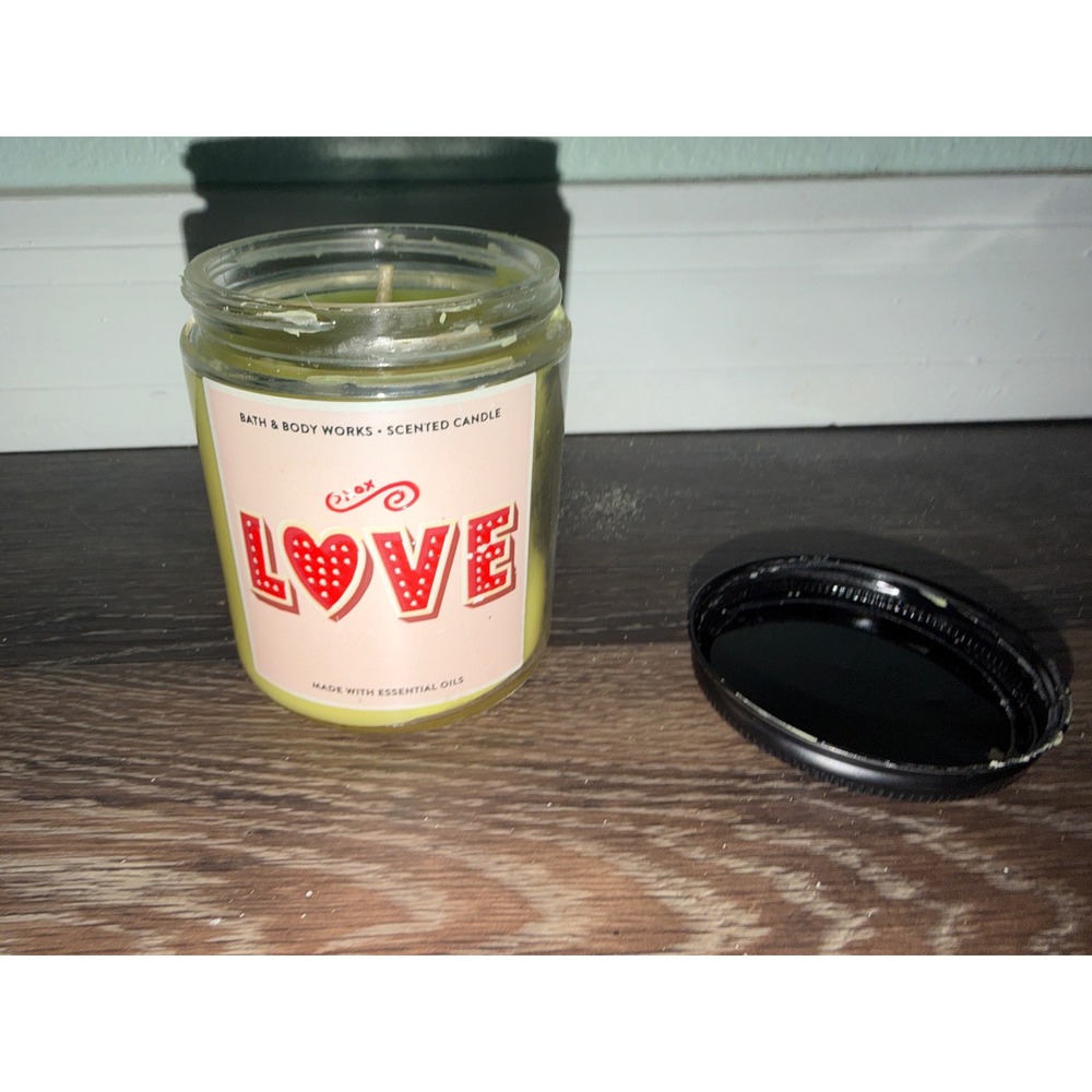 Bath and Body Works Candle Rose Water & Ivy Love Single Wick